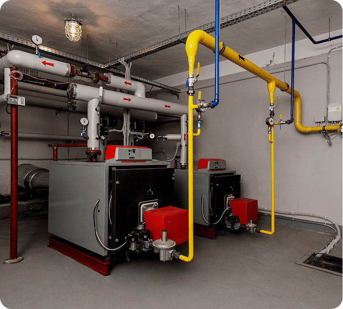 commercial boiler installation